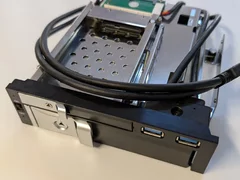 Rack intern Delock 47209, 1X2.5″, 1X3.5″, 2XUSB 3.0, 6Gb/s, Hot-Swap